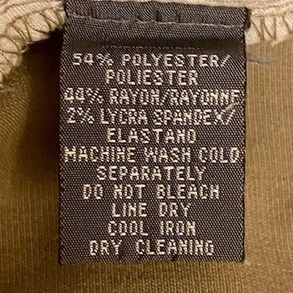 Kenneth Cole Men’s Flat Front Khaki Chino Trousers - Picture 4 of 4